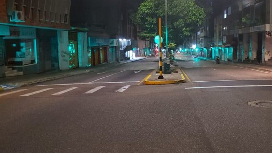 Toque de queda Santander. Foto: suministrada.