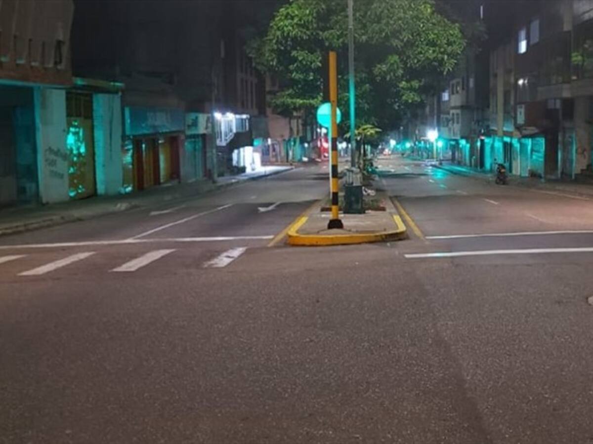 Toque de queda en Santander iniciará a la una de la madrugada