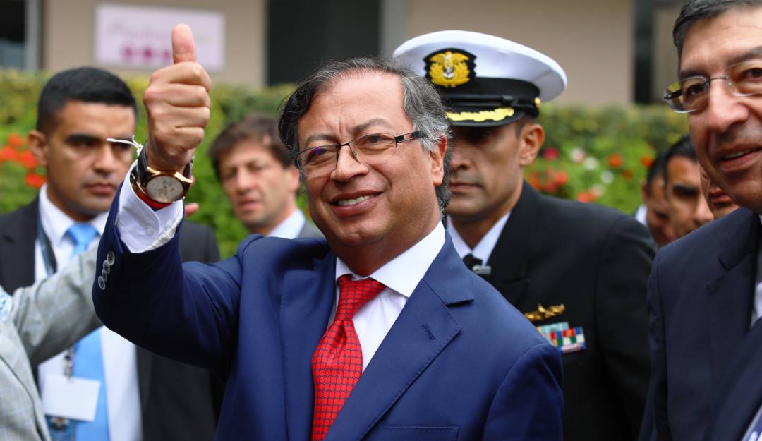 El presidente colombiano, Gustavo Petro. Foto: Getty