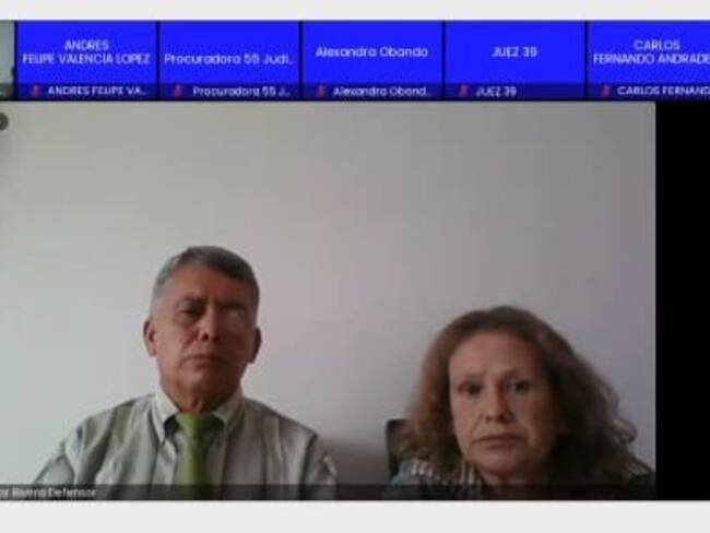 Audiencia Luz Fabiola Rubiano. Foto: Fiscalía General