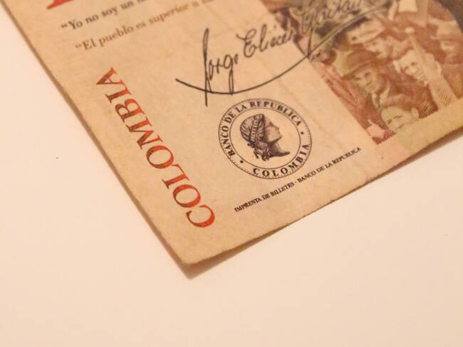 Billete de 1.000 pesos.