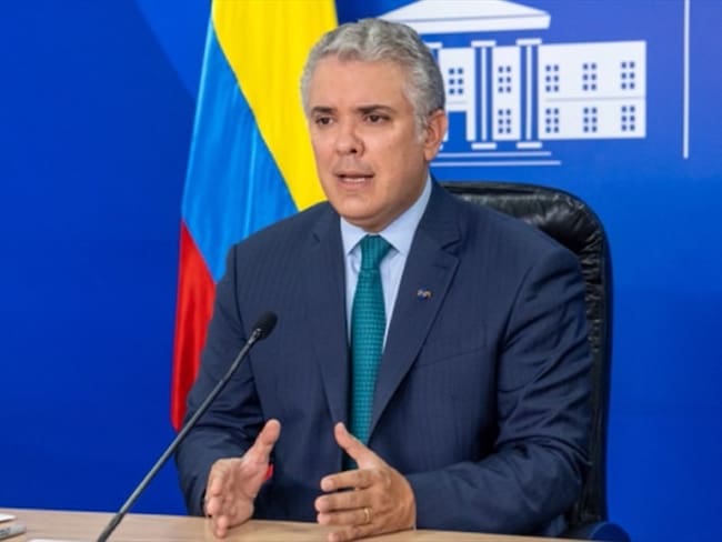 Presidente de Colombia, Iván Duque. Foto: Presidencia de la República