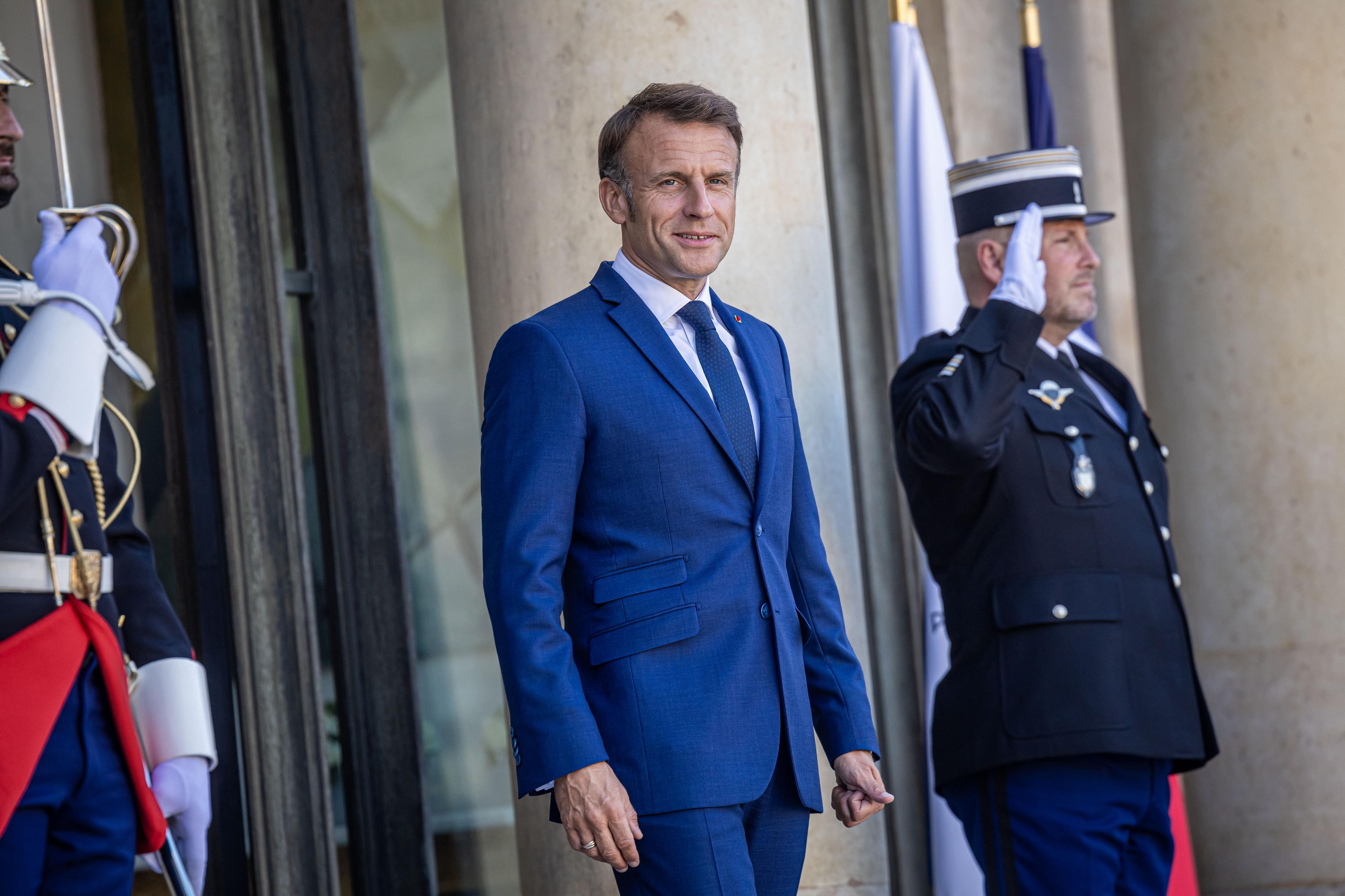 Emmanuel Macron. I Foto: EFE/EPA/CHRISTOPHE PETIT TESSON.