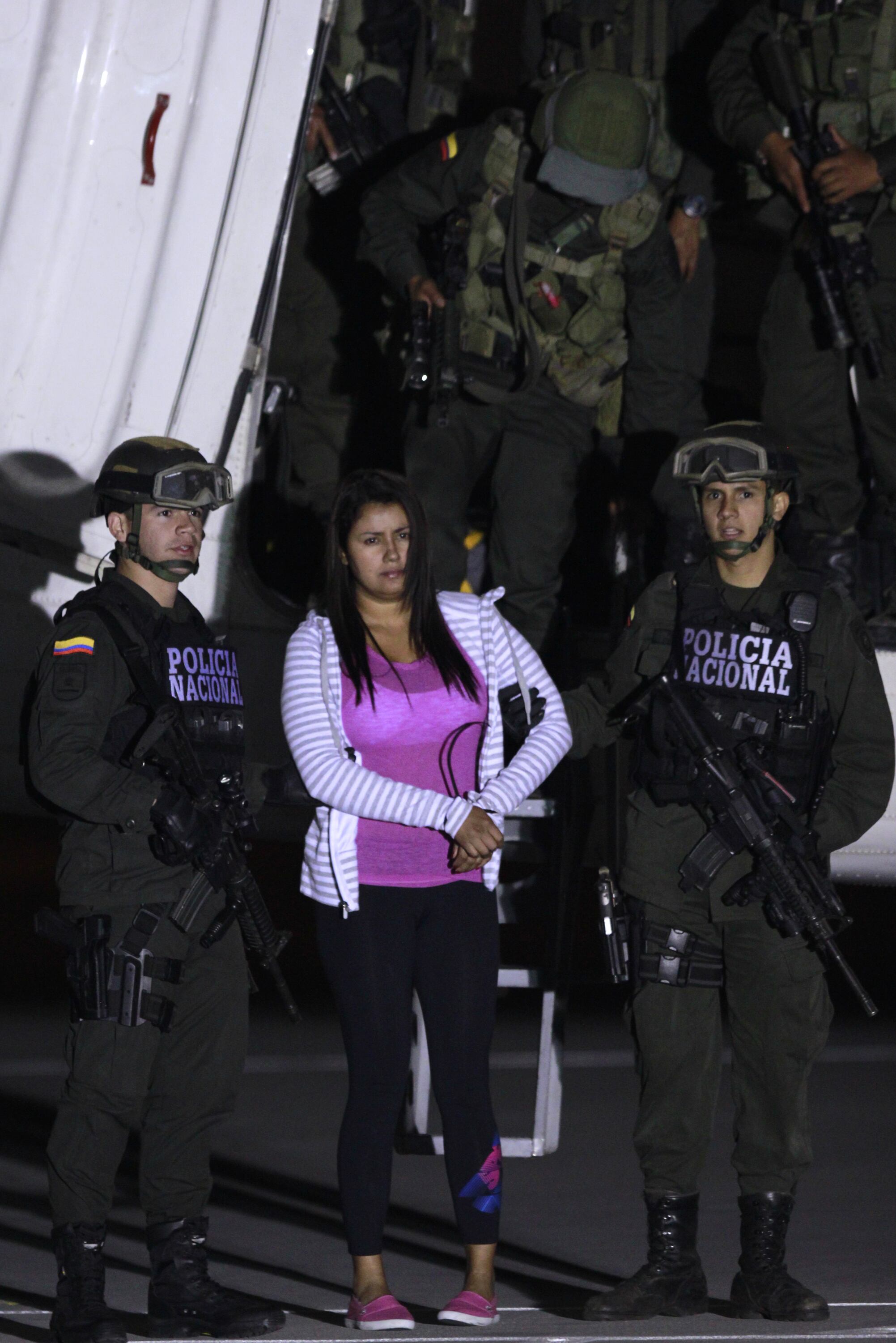 Nini Johana Úsuga David alias 'La Negra' hermana de Darío Antonio Úsuga alias 'Otoniel'.