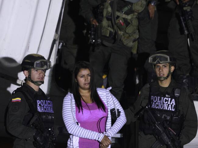 Nini Johana Úsuga David alias 'La Negra' hermana de Darío Antonio Úsuga alias 'Otoniel'.