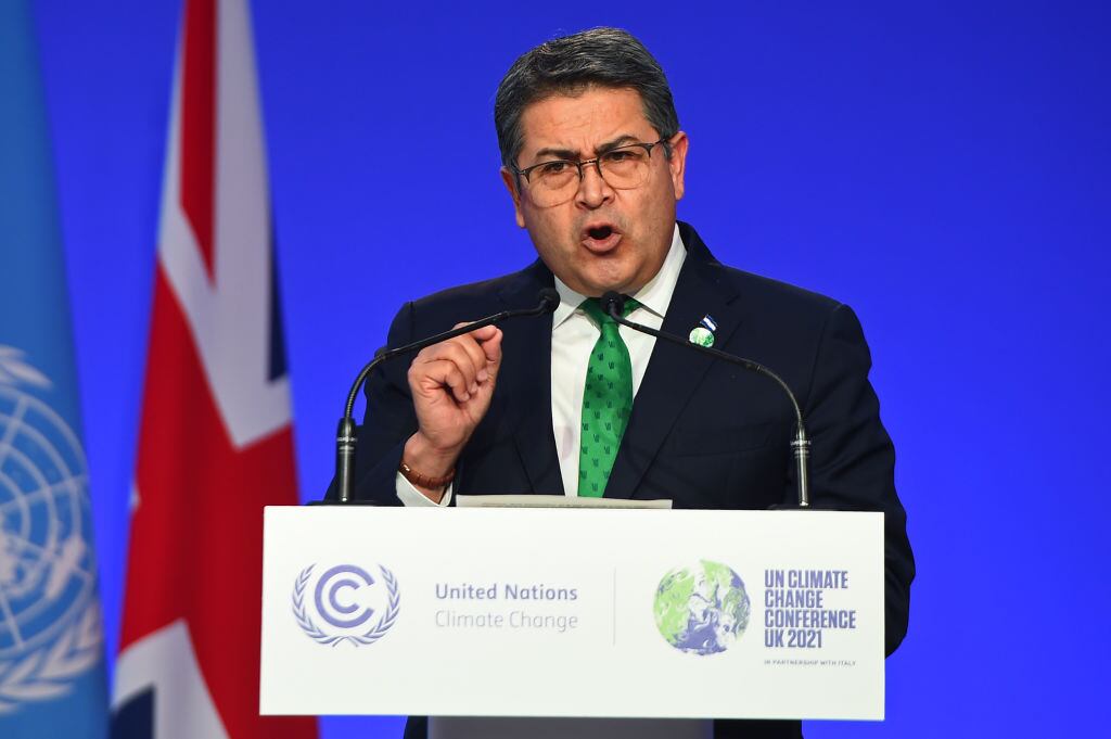 Juan Orlando Hernández. Foto: Getty Images