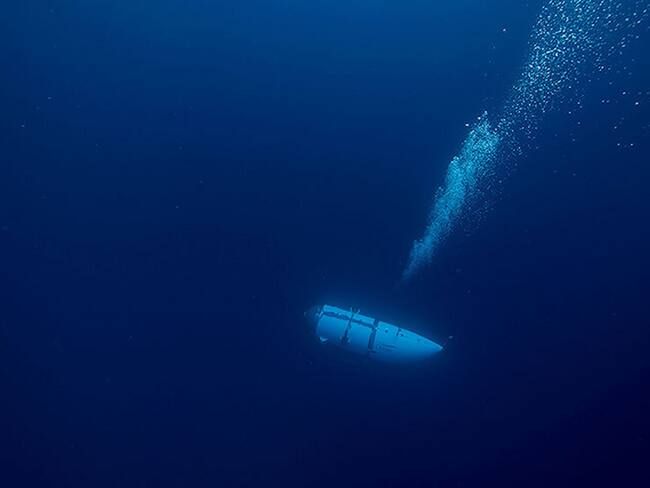 Submarino OceanGate Expeditions. (Photo by Ocean Gate / Handout/Anadolu Agency via Getty Images)