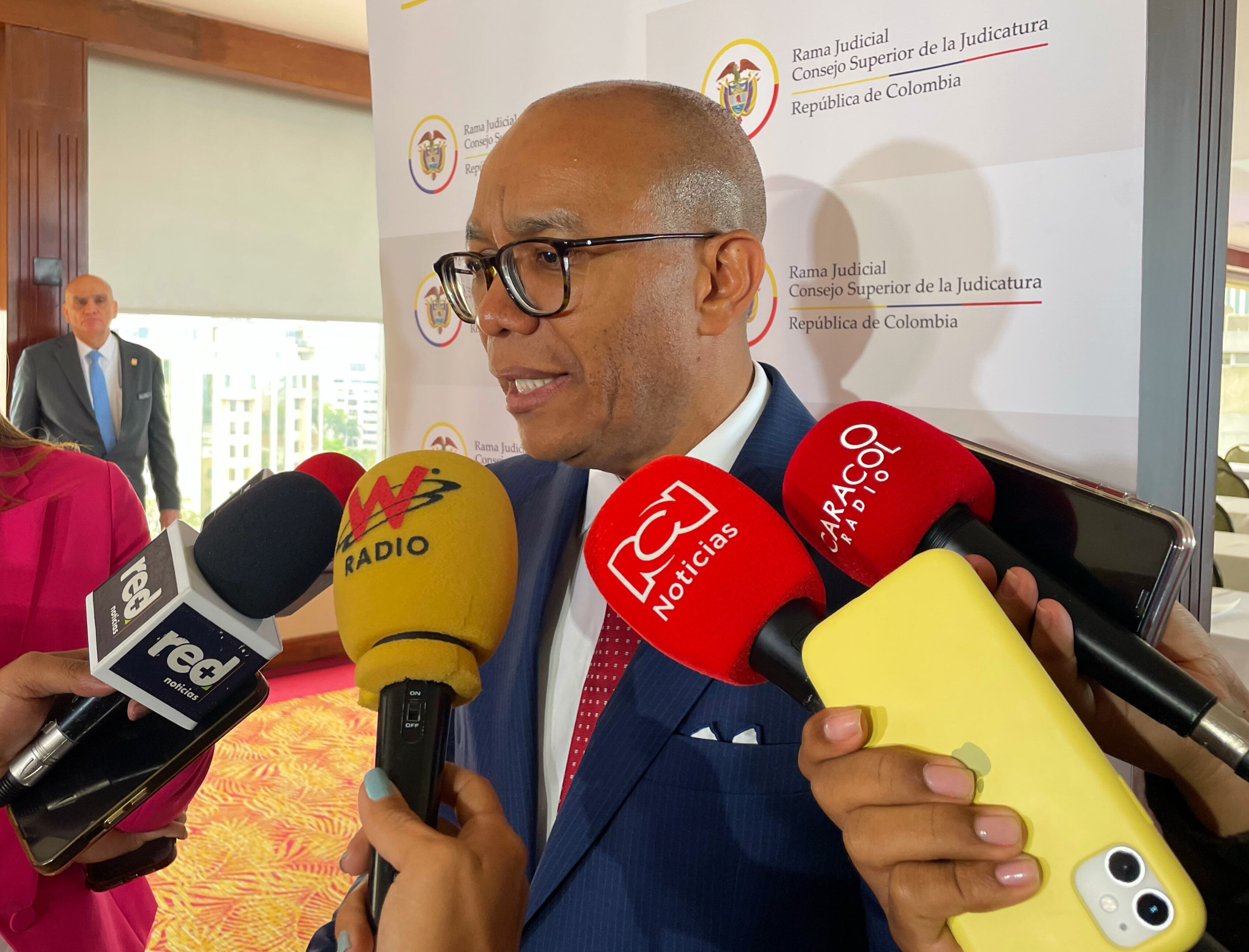 Gerson Chaverra, presidente de la Corte Suprema de Justicia. Foto: W Radio
