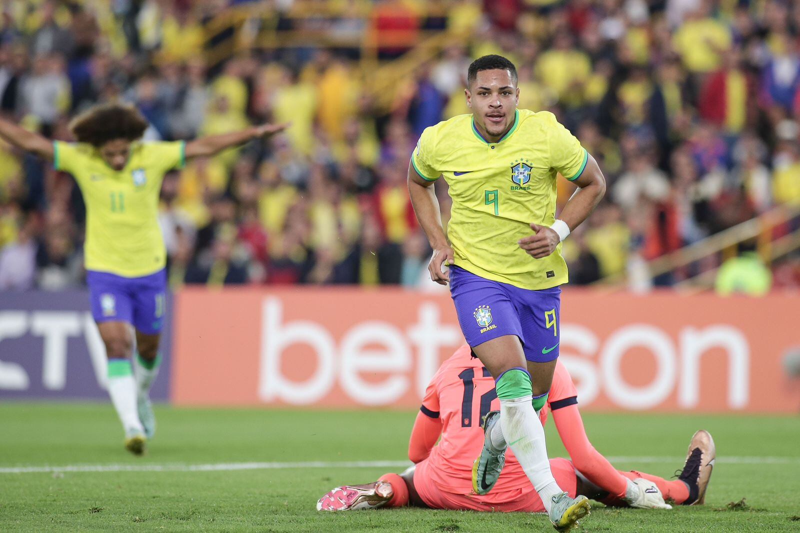 Brasil vs Ecuador - Sudamericano Sub - 20. Foto: Colprensa