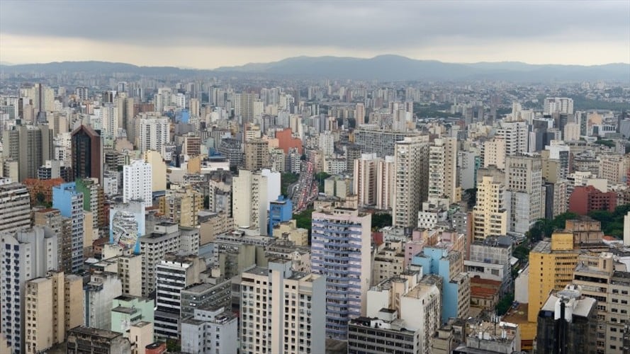 Vista panorámica de Sao Paulo, Brasil. Foto: Getty Images/Frédéric Soltan