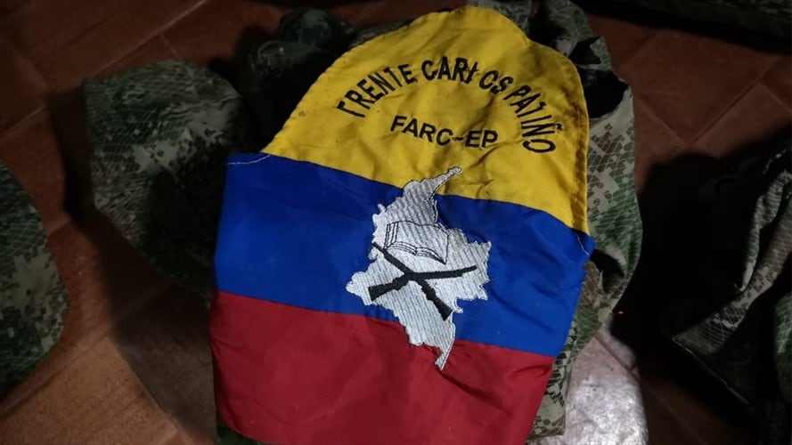 Tropas de la Brigada 29 del Ejército ejecutaron una operación militar contra la estructura Carlos Patiño. Foto: Colprensa
