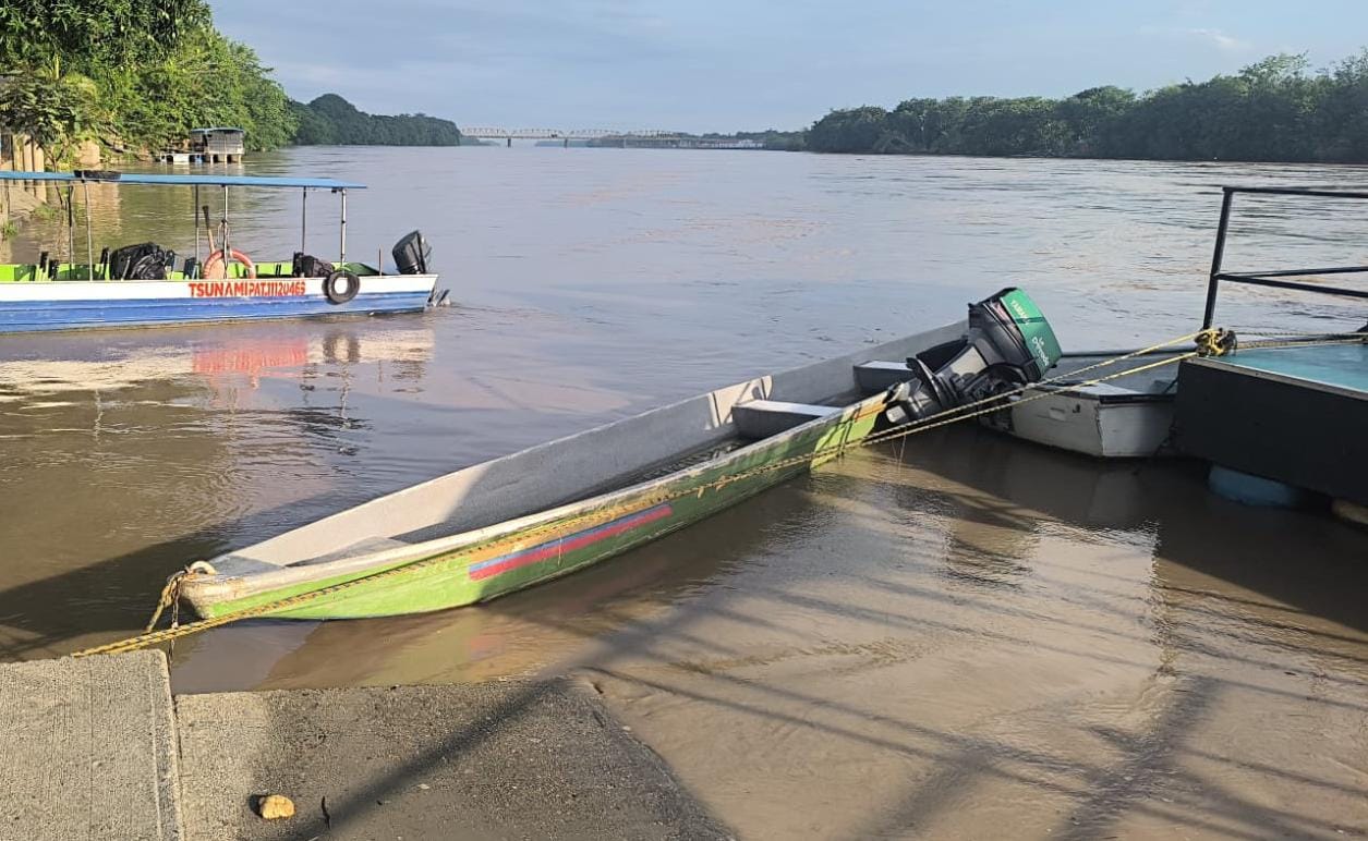 El nivel del río Magdalena aumentará por las lluvias aguas arriba. Foto: Unidad de Gestión del Riesgo de La Dorada.