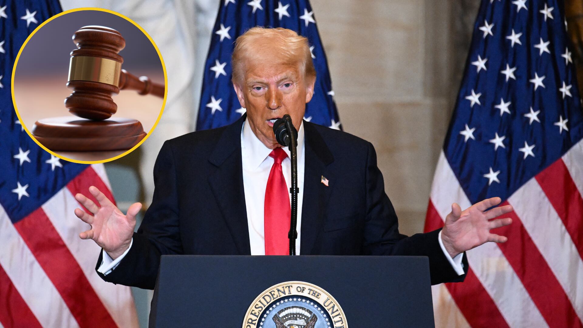 Donald Trump. FOTO: MANDEL NGAN/AFP via Getty Images