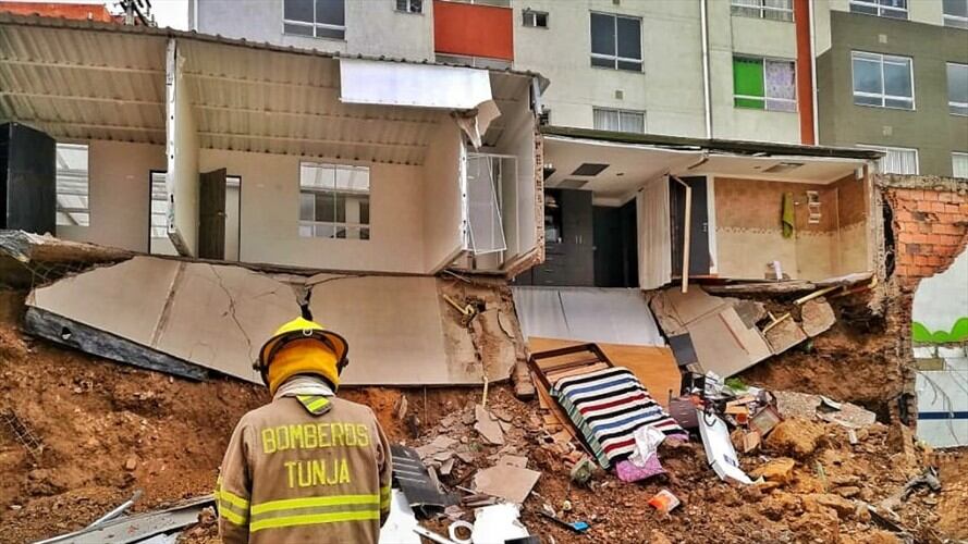 El hecho que no dejó muertos ni heridos. Foto: Cuerpo oficial de Bomberos.