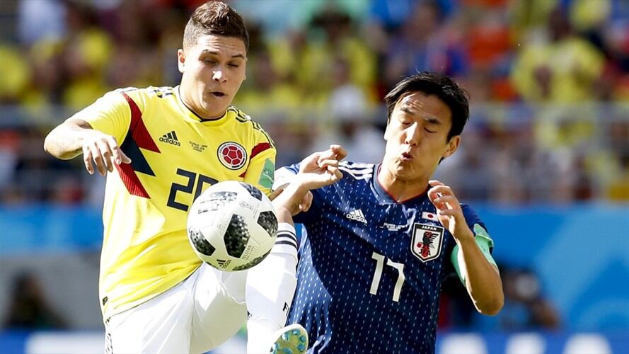Gol de Juan Fernando Quintero fue el segundo mejor del Mundial. Foto: Agencia Anadolu