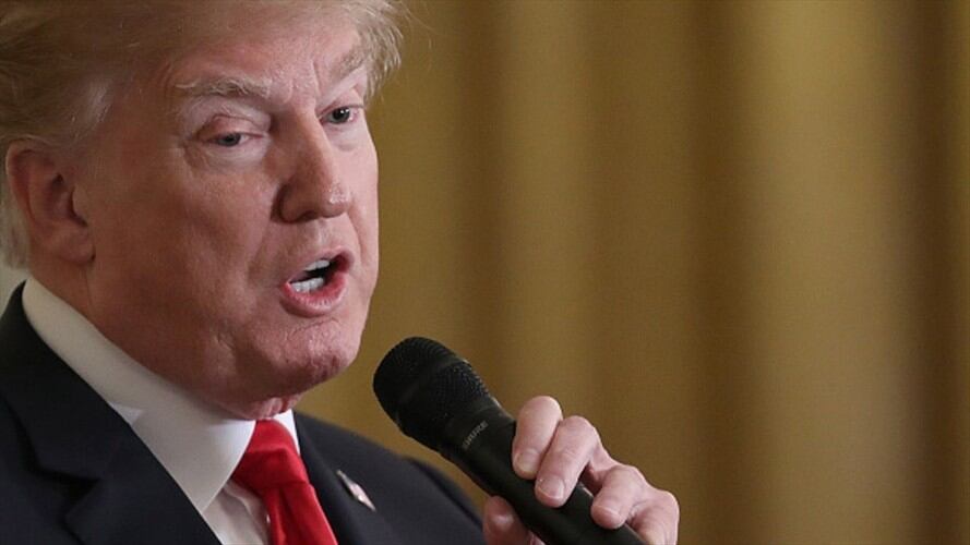 Donald Trump se aleja de Siria, y de sus aliados republicanos. Foto: Getty Images