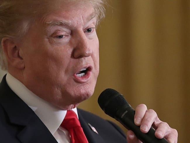 Donald Trump se aleja de Siria, y de sus aliados republicanos. Foto: Getty Images