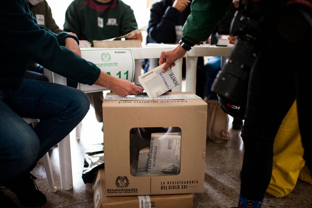 Votaciones elecciones presidenciales.