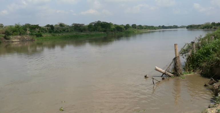 Canal del Dique, sur del departamento del Atlántico. Foto: Caracol Radio Barranquilla. 