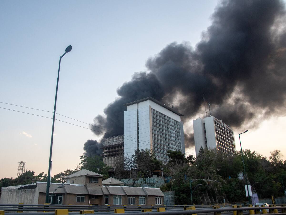 Ejército israelí anunció el bombardeo de infraestructuras de misiles en el oeste de Irán