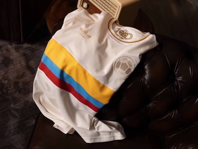 Nueva camiseta de la Selección Colombia. Foto: Twitter Selección Colombia.