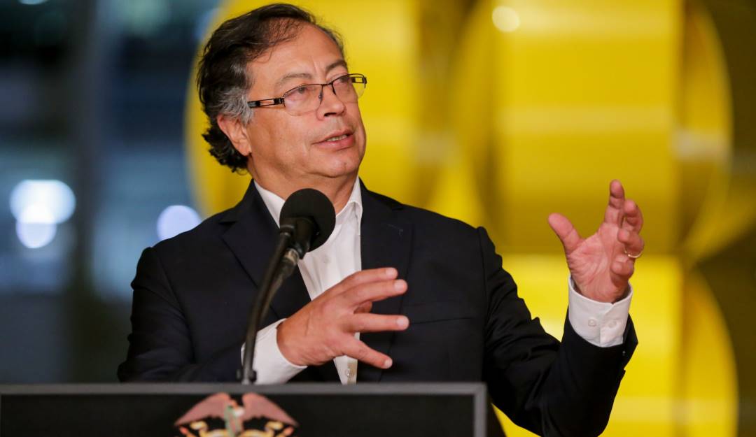 Gustavo Petro, presidente de Colombia. Foto: Colprensa.