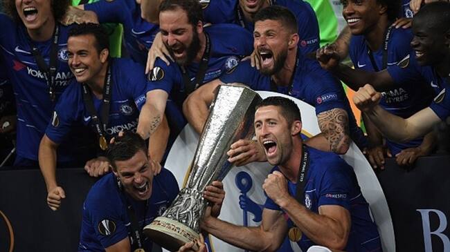 Chelsea, con doblete de Hazard, conquista la Europa League. Foto: Getty Images