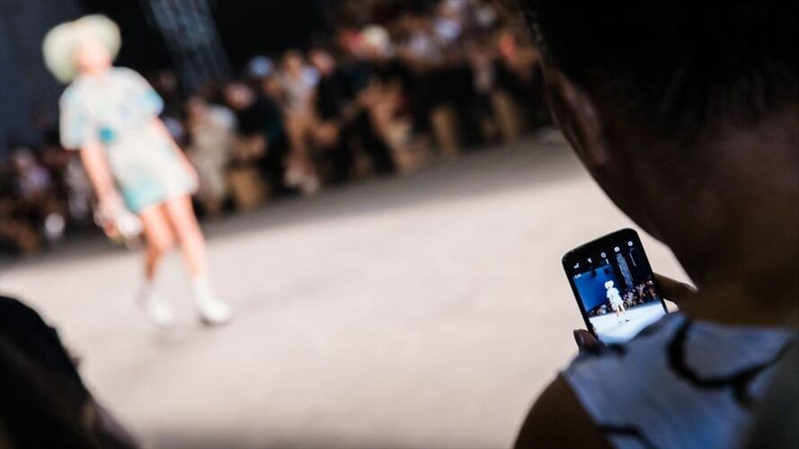 “Fashion flair" la primera colección de moda desarrollada usando inteligencia artificial . Foto: Getty Images