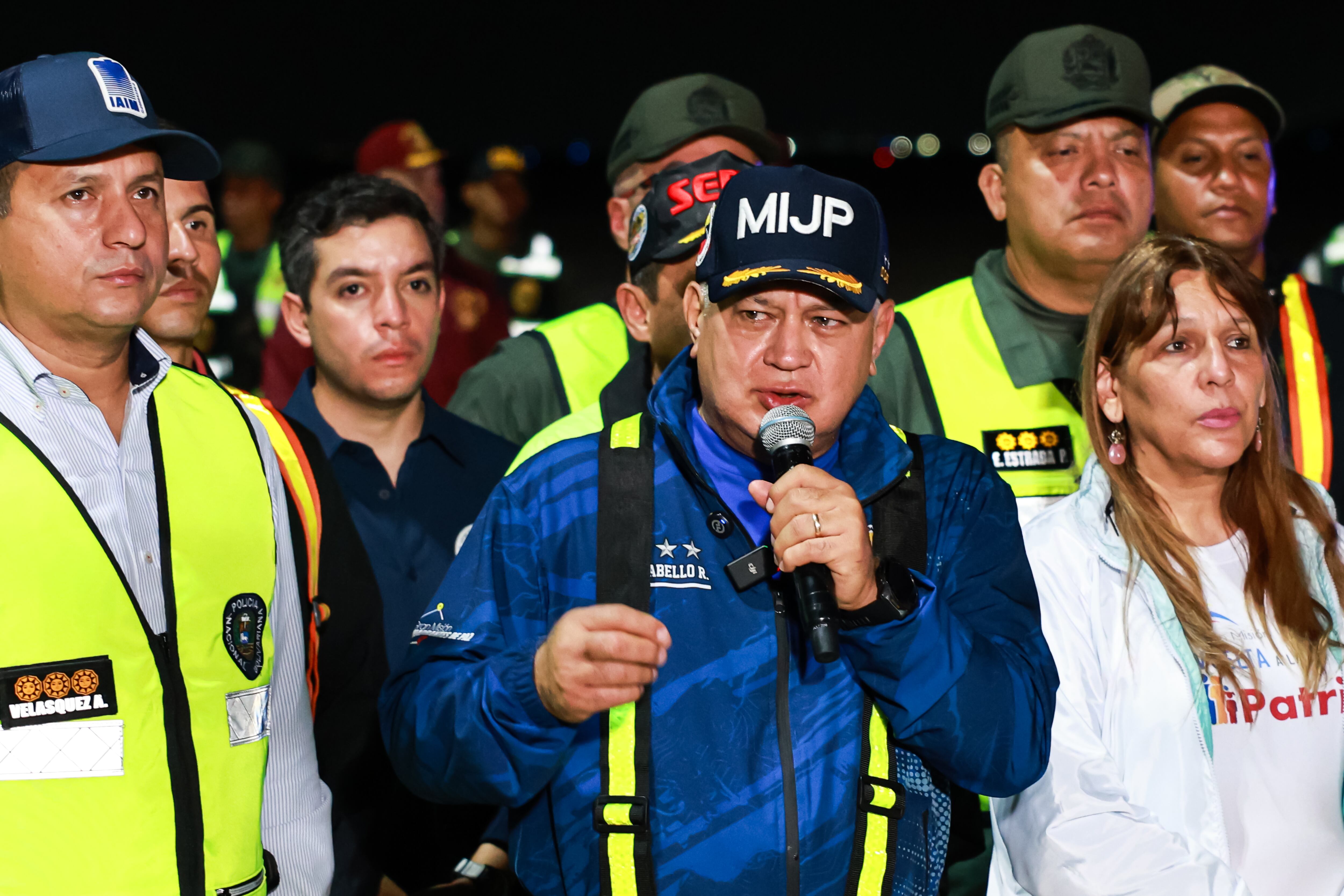 Referencia de denuncia de Diosdado Cabello. Foto: Jesus Vargas/picture alliance via Getty Images.