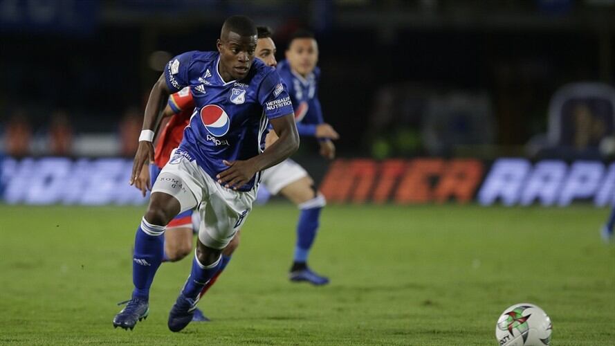 Felipe Román, jugador de Millonarios F.C.. Foto: Colprensa - Sergio Acero