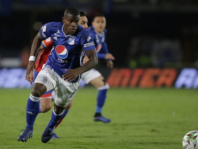 Felipe Román, jugador de Millonarios F.C.. Foto: Colprensa - Sergio Acero
