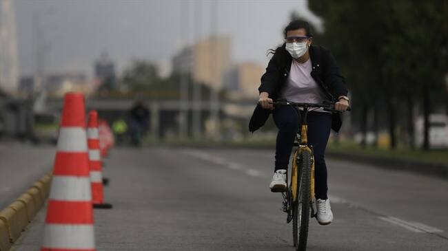 La empresa Conconcreto ganó el contrato para llevar a cabo la construcción de aceras y ciclorrutas. Foto: Colprensa / SERGIO ACERO