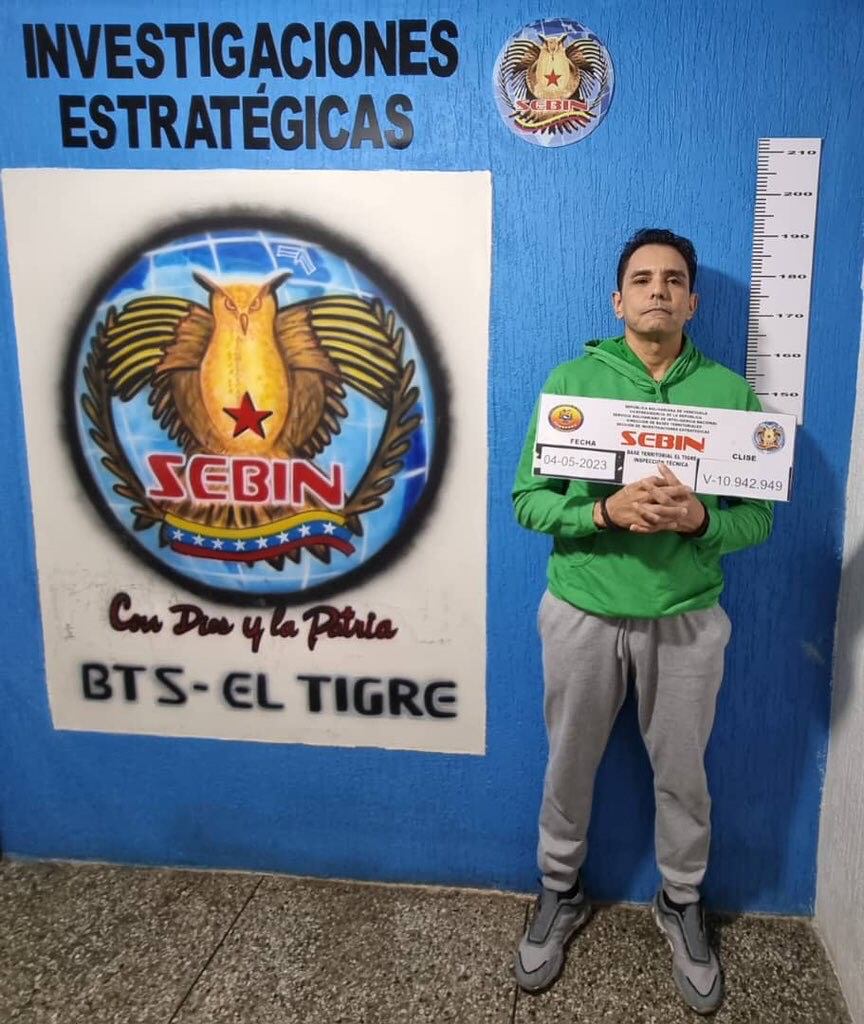 Ernesto Paraqueima, alcalde del municipio Simón Rodríguez (El Tigre). Foto: Cortesía.