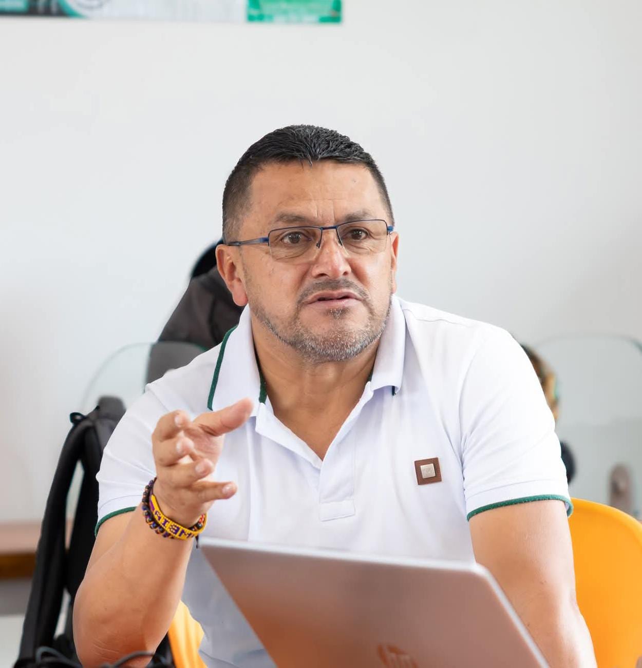 Nelzon Garzón Chitiva alcalde del municipio de San Luis de Gaceno, Boyacá. (2024-2027).