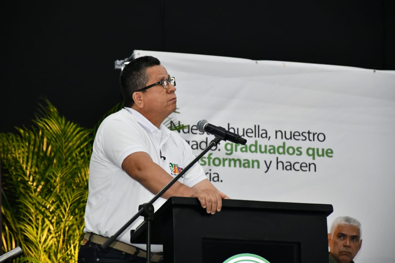 Jairo Torres, rector de la Universidad de Córdoba. Foto: prensa Unicor.