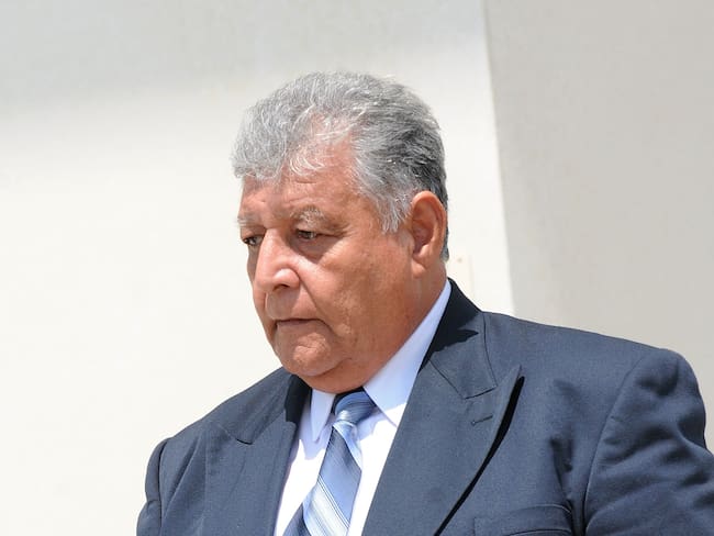 Exmilitar chileno Pedro Barrientos, condenado por el asesinato y tortura del cantautor Víctor Jara. Foto: EFE/Gerardo Mora /ARCHIVO