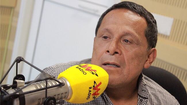 Luis Eduardo Díaz en La W. Foto: La W con Vicky Dávila