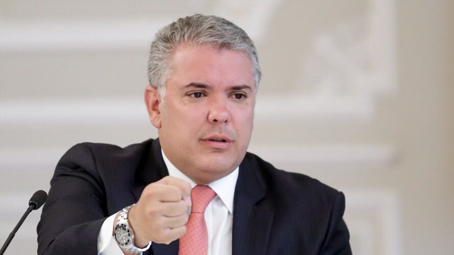 El presidente Iván Duque aseguró que su gobierno respaldará el proyecto del metro de Bogotá y confió en que las obras arranquen el próximo año.. Foto: Colprensa