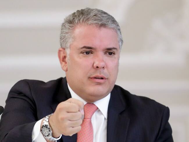 El presidente Iván Duque aseguró que su gobierno respaldará el proyecto del metro de Bogotá y confió en que las obras arranquen el próximo año.. Foto: Colprensa