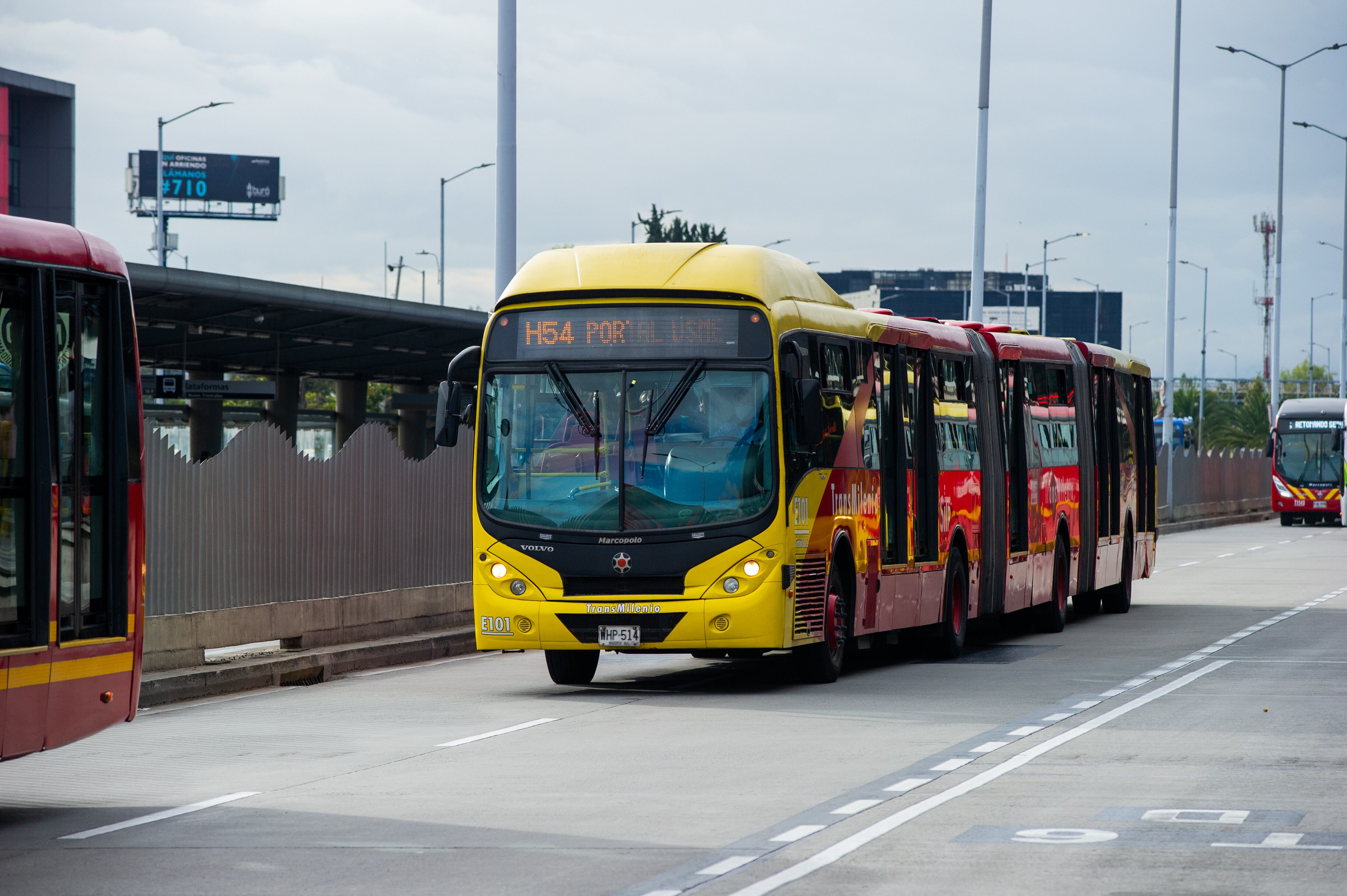 Imagen de un bus de TransMilenio. Foto: Getty Images