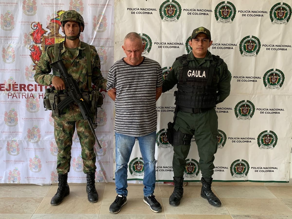 Capturado alias ‘Fósforo’ integrante de Los Pachencas, en zona rural de Santa Marta