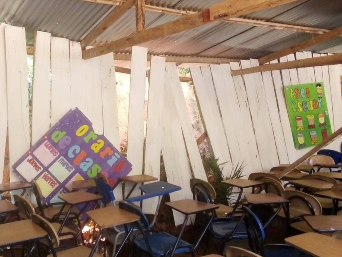 Destinarán más de $1.000 millones para la reparación de varias escuelas de Risaralda