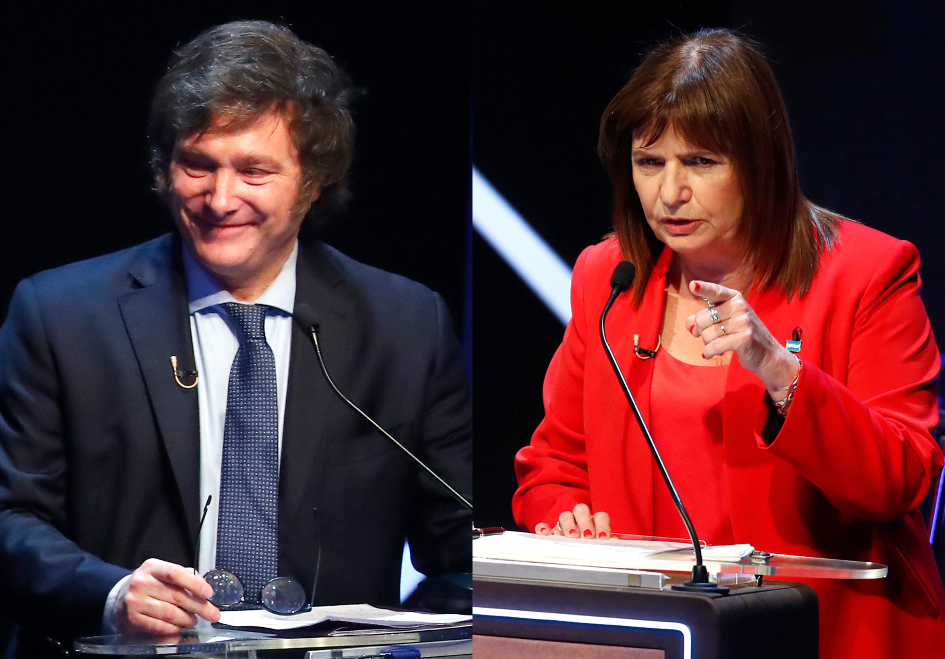 Javier Milei y Patricia Bullrich | Fotos: GettyImages