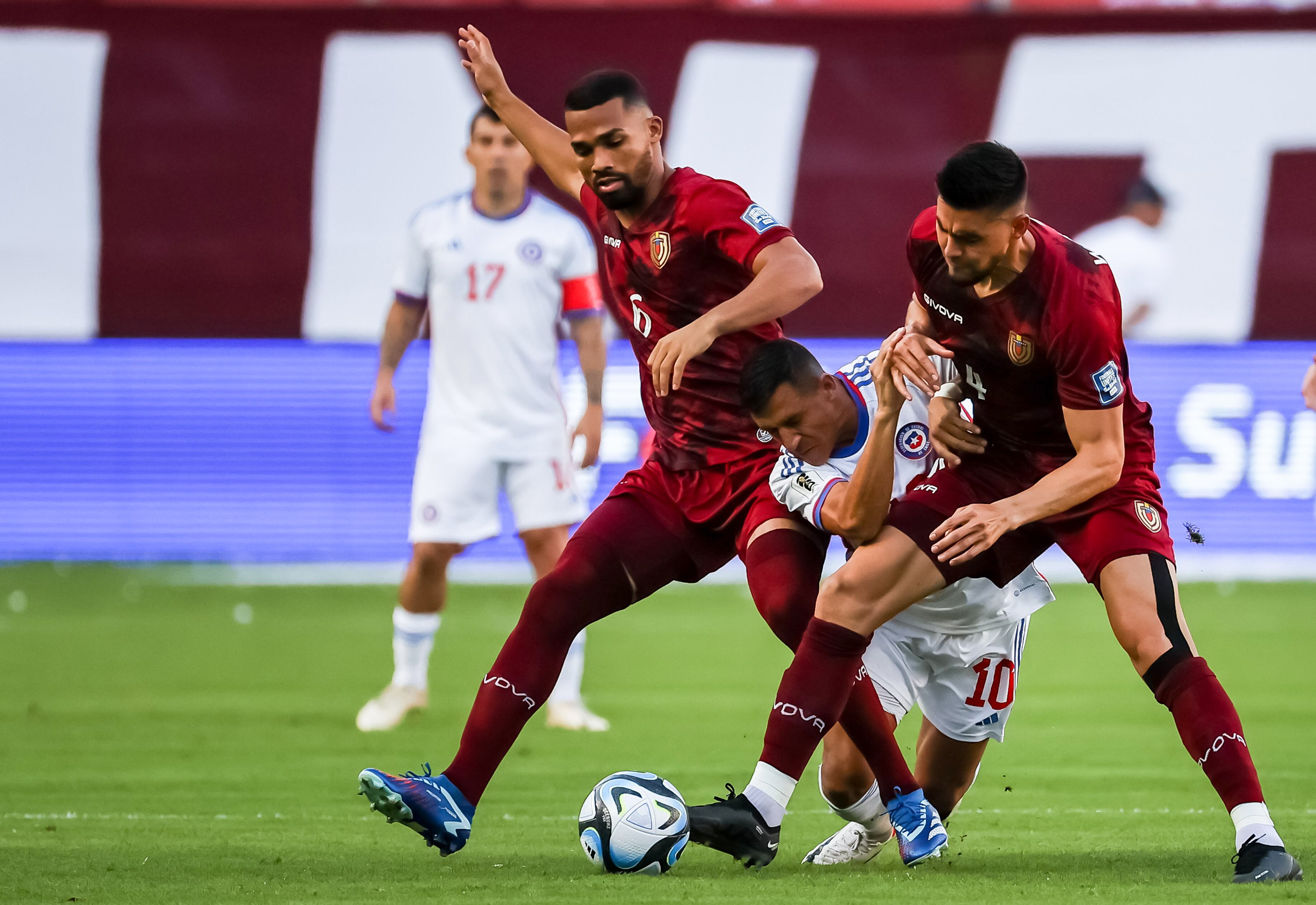 Venezuela vs. Chile. Foto: EFE/ Miguel Gutiérrez
