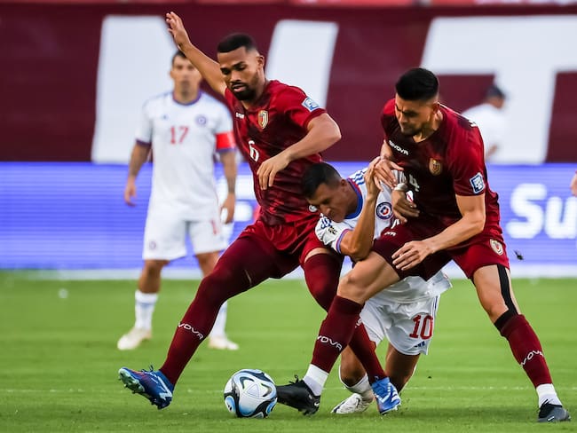 Venezuela vs. Chile. Foto: EFE/ Miguel Gutiérrez