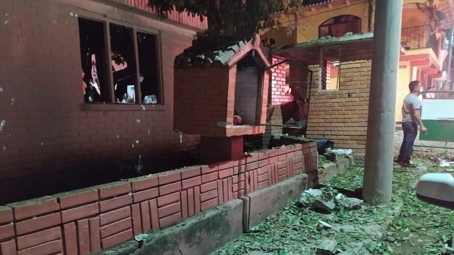 Ofrecen recompensa por atentado contra la Policía en Chinácota, Norte de Santander. Foto: Cortesía