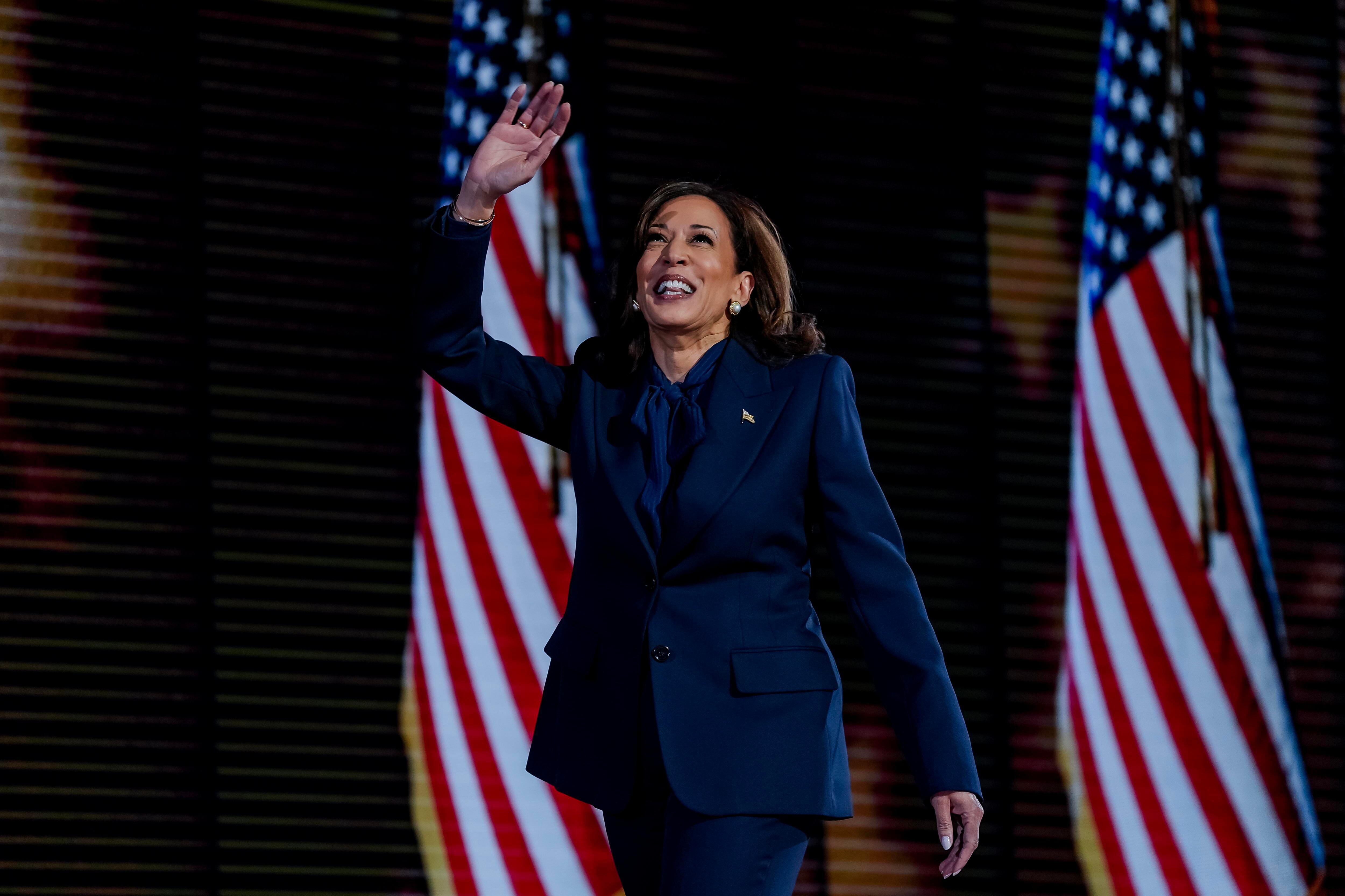 Kamala Harris. Foto: EFE/EPA/WILL OLIVER