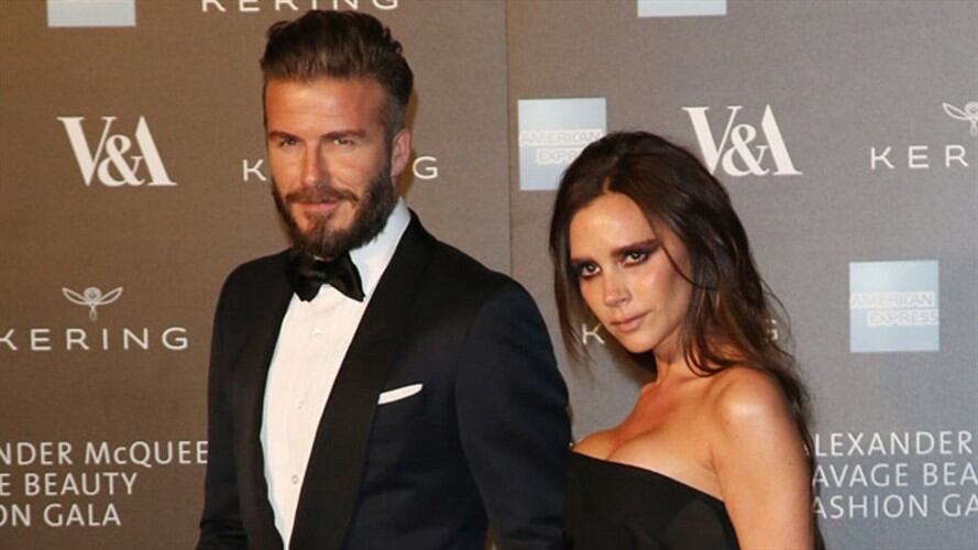 David y Victoria Beckham . Foto: Bang Media