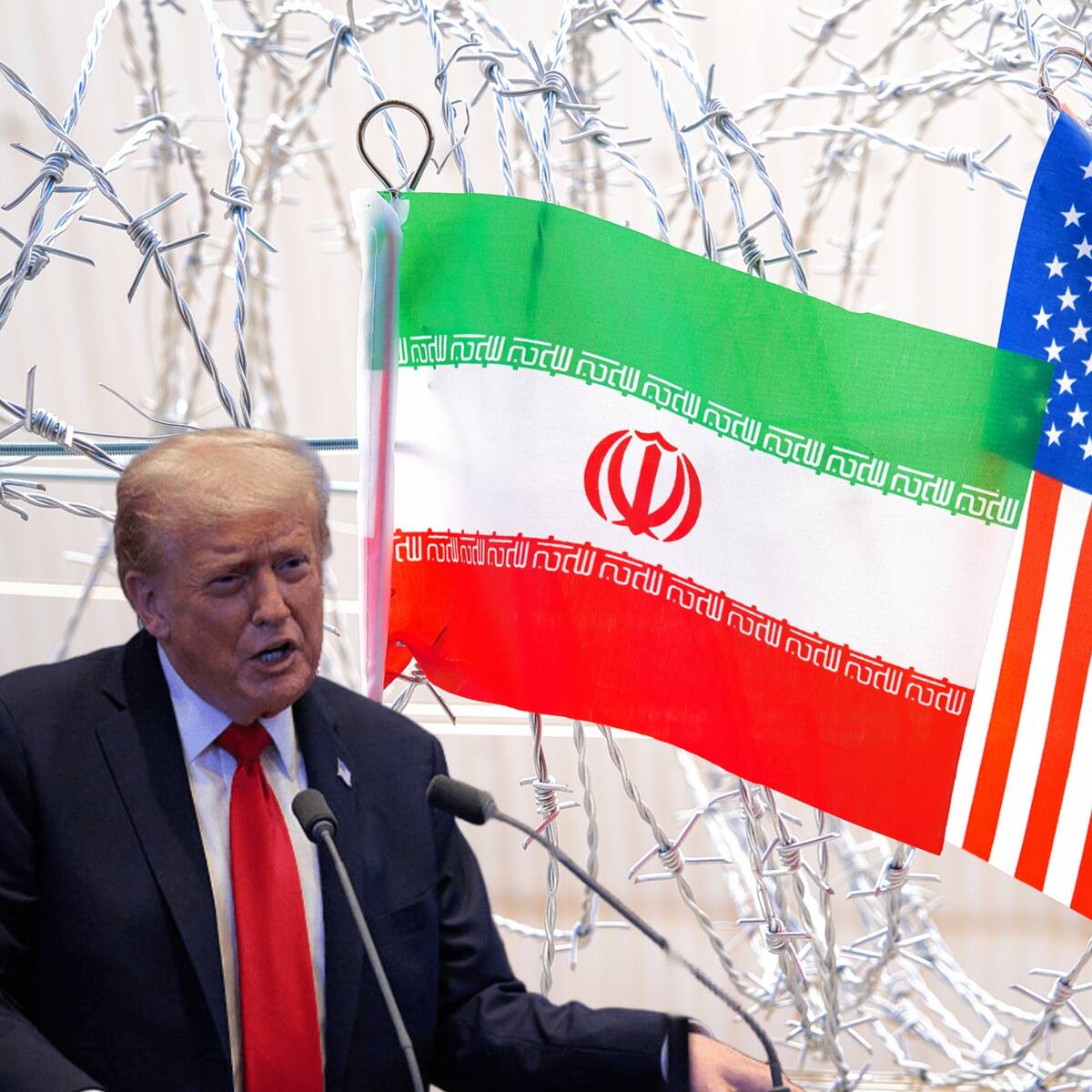 Donald Trump dice que si Irán dispara a los manifestantes EE.UU. acudirá a su rescate