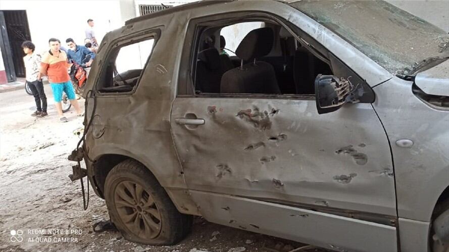 Ataque contra la casa cural en el municipio de Hacarí, Norte de Santander. Foto: Cortesía